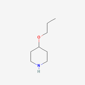 4-Propyloxypiperidine structure, CAS 88536-11-2