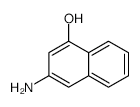 3-Aminonaphthalen-1-ol structure, CAS 90923-79-8
