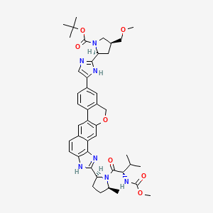 Velpatasvir intermediate structure, CAS 1378391-45-7