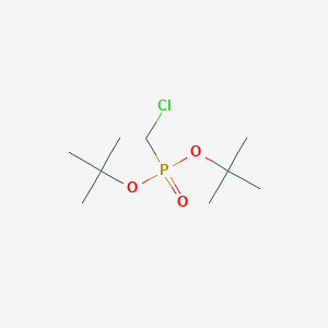 Di-tert-butyl chloromethylphosphonate structure, CAS 177348-28-6