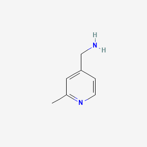 (2-Methylpyridin-4-yl)methanamine structure, CAS 94413-70-4