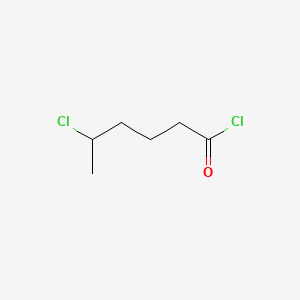 5-CHLOROHEXANOYLCHLORIDE structure, CAS 99585-01-0