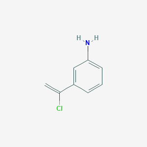 3-(1-chlorovinyl)aniline structure, CAS 2A-1168469