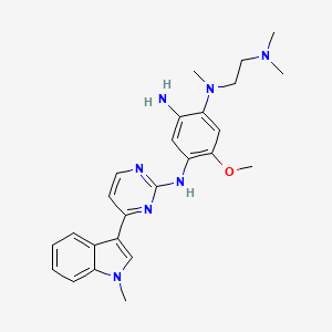 Mutated EGFR-IN-1 structure, CAS 1421372-66-8