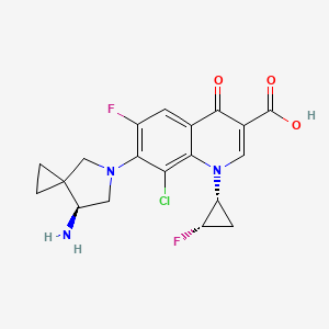 SITAFLOXACIN structure, CAS 163253-35-8