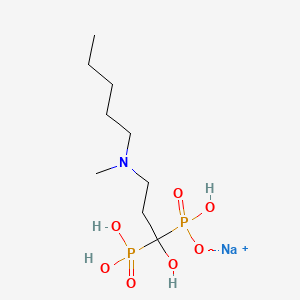 Ibandronate sodium structure, CAS 138844-81-2