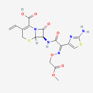 Cefixime methyl ester structure, CAS 88621-01-6