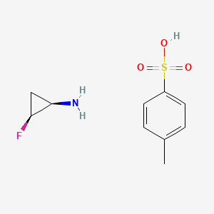 (1R,2S)-FLUOROCYCLOPROPYLAMINE TOSYLATE structure, CAS 143062-84-4
