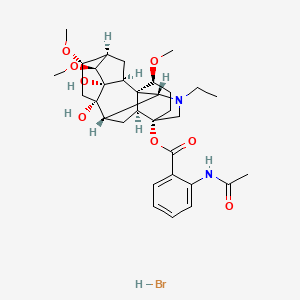LAPPACONITINE HYDROBROMIDE structure, CAS 97792-45-5
