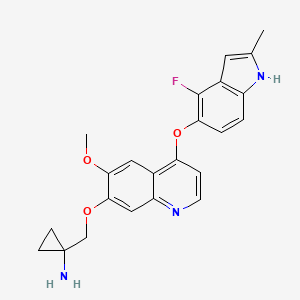 Anlotinib structure, CAS 1058156-90-3