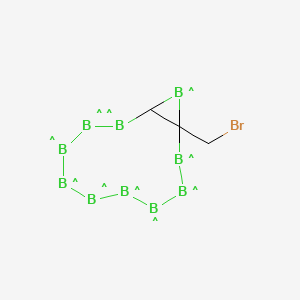 1-Bromomethyl-o-carborane structure, CAS 19496-84-5