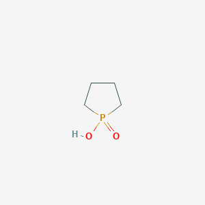 1-hydroxy-1λ5-phospholane 1-oxide structure, CAS 6787-46-8