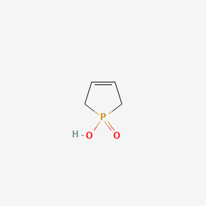1-Hydroxy-3-Phospholene 1-oxide structure, CAS 39063-70-2