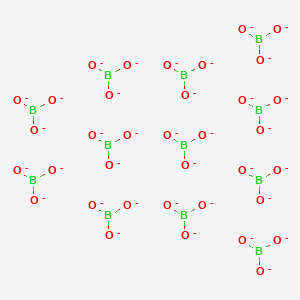 Dodecahydrododecaborate,sodiumsalt structure, CAS 12008-78-5