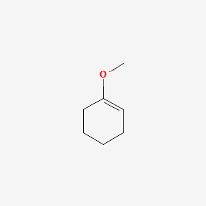 1-METHOXYCYCLOHEXENE structure, CAS 931-57-7