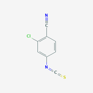 2-chloro-4-isothiocyanatobenzonitrile structure, CAS 21724-83-4