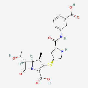 Ertapenem structure, CAS 153832-46-3