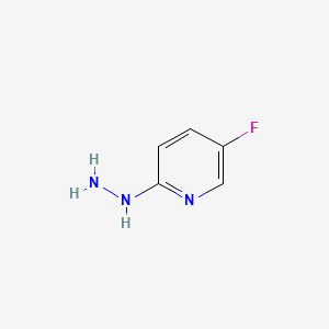 2(1H)-Pyridinone,5-fluoro-,hydrazone(9CI) structure, CAS 145934-90-3