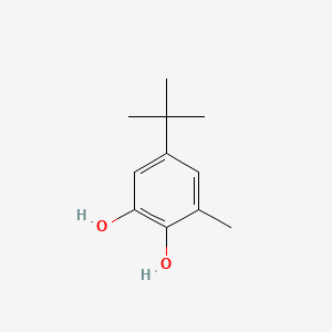 5-tert-butyl-3-methylpyrocatechol structure, CAS 2213-66-3