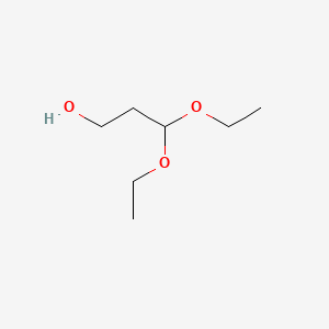 3,3-DIETHOXY-1-PROPANOL structure, CAS 16777-87-0