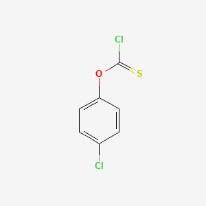 4-CHLOROPHENYL CHLOROTHIONOFORMATE structure, CAS 937-64-4