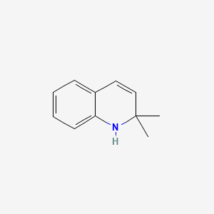 2,2-DIMETHYL-1,2-DIHYDRO-QUINOLINE structure, CAS 14465-61-3