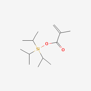 triisopropylsilyl Methacrylate structure, CAS 134652-60-1
