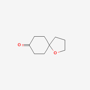 1-Oxa-spiro[4.5]decan-8-one structure, CAS 87151-60-8
