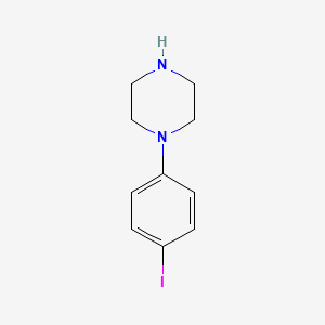 1-(4-Iodophenyl)piperazine structure, CAS 96530-59-5