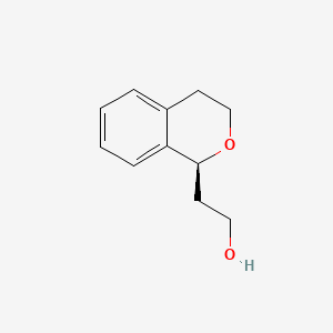 (S)-2-(isochroMan-1-yl)ethanol structure, CAS 177742-21-1