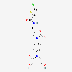 Rivaroxaban Diol (Mixture of Diastereomers) structure, CAS 1160170-00-2