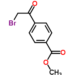 4-(2-BROMO-ACETYL)-BENZOIC ACID METHYL ESTER structure, CAS 56893-25-5