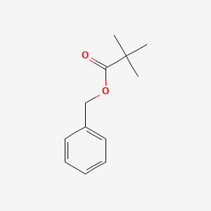 benzyl pivalate structure, CAS 2094-69-1