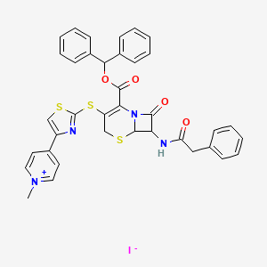 7 β - aMino - 3 - [4 - pyridyl - 2 - thiazole sulfur radical ] - 3 - cepheM - 4 - carboxylic acid ·2HCl structure, CAS 400827-70-5
