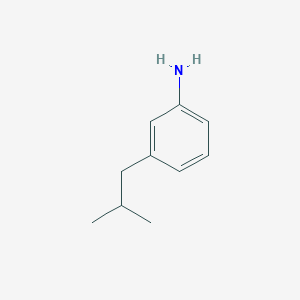 3-Isobutylaniline structure, CAS 131826-11-4