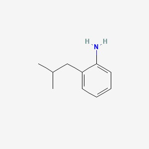 2-isobutylaniline structure, CAS 71182-59-7