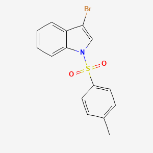 3-Bromo-N-(p-toluenesulfonyl)indole structure, CAS 90481-77-9