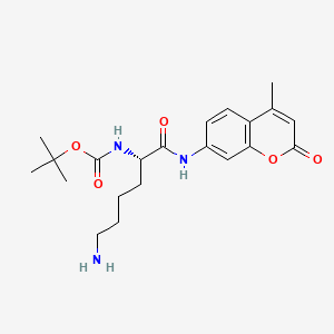 BOC-LYS-AMC structure, CAS 116883-12-6
