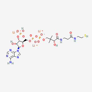 COENZYME A TRILITHIUM SALT structure, CAS 18439-24-2