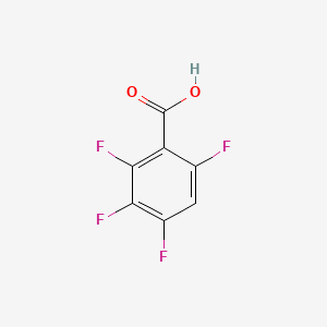 2,3,4,6-TETRAFLUOROBENZOIC ACID structure, CAS 32890-92-9