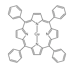 COPPER TPP structure, CAS 14172-91-9