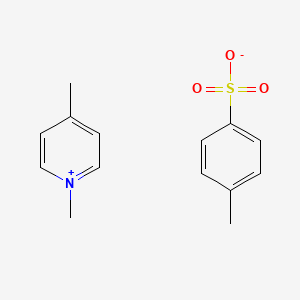 1 4-DIMETHYLPYRIDINIUM P-TOLUENESULFONA& structure, CAS 78105-28-9
