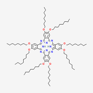 2 3 9 10 16 17 23 24-OCTAKIS(OCTYLOXY)-&amp; structure, CAS 119457-81-7