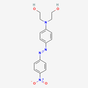 DISPERSE RED 19 structure, CAS 2734-52-3