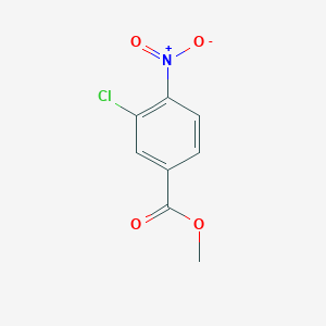 BENZOIC ACID, 3-CHLORO-4-NITRO-, METHYL ESTER structure, CAS 243984-48-7