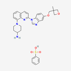 Crenolanib structure, CAS 670220-93-6
