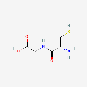 CYS-GLY; L-Cysteinylglycine structure, CAS 19246-18-5