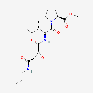 CA-074 methyl ester structure, CAS 147859-80-1
