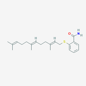 Farnesyl Thiosalicylic Acid Amide structure, CAS 1092521-74-8