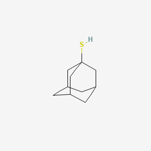 1-ADAMANTANETHIOL structure, CAS 34301-54-7